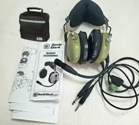 40411g-01 David Clark H10-13.4 Headset Plus New Bag