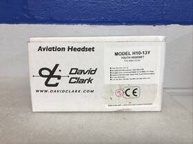 David Clark 40411g-04 Model H10-13y Youth Aviation Headset Dual Plugs New With Box