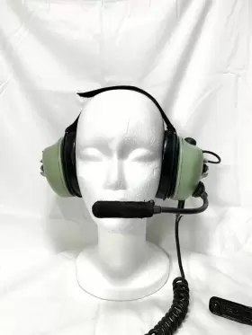 40416g-14 David Clark Aviation Headset Model H6240-51 Untested