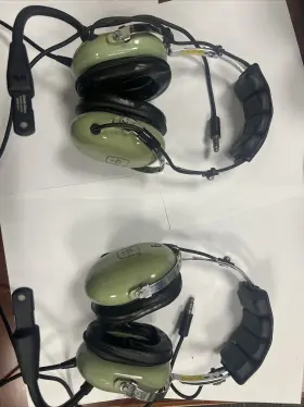 01615-0054 David Clark 40461g-01 Model H6030 Military Aviation Headset