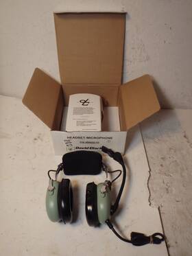David Clark 40665g-02 Military Aviation Headset-microphone 01615-0054 Pilot