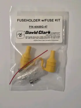 40688g-47 David Clark Fuseholder With Fuse Kitp/n