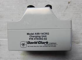 David Clark 41034g-02 Four Bay Charging Unit A99-14crg In Box
