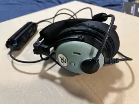 43102-g-o1 David Clark Dc One-x Aviation Headset Used Once Like New
