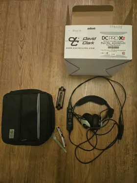 43105g-1 David Clark Dc Pro X2 Headset Anr Bluetooth
