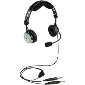 43108g-01 David Clark New Jet Passive Dual Plug Aviation Headset Ultra Light 4.5 Oz