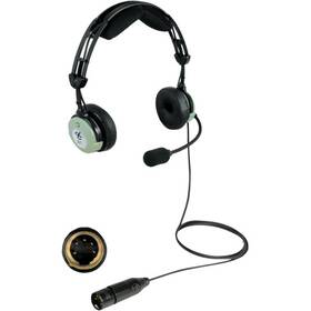 David Clark 43108g-02 New Jet Passive 5 Pin Xlr Aviation Headset Ultra Light 4.5 Oz