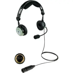 43108g-02 David Clark New Jet Passive 5 Pin Xlr Aviation Headset Ultra Light 4.5 Oz