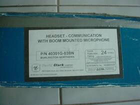 David Clark 4o0301g-03bn H10-76 Aviation Headset W Microphone -new In Box Usa Shipping Only