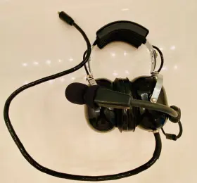 5965-00-168-9624 David Clark Headset Microphone 16831g-01 Excellent Condition