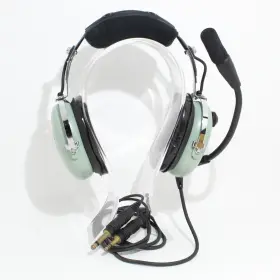 David Clark 691198684297 Excellent H10-13.4 Aviation Headset With Dual Ga Plugs