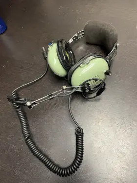 872772 David Clark H10-76 Aviation Pilot Headset Passive Noise Reduction