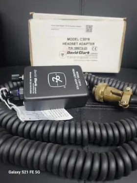 C3019 David Clark Model Headset Adapter