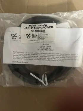 C99-14dc1 David Clark New Power Supply Cord Kit For Battery Charger