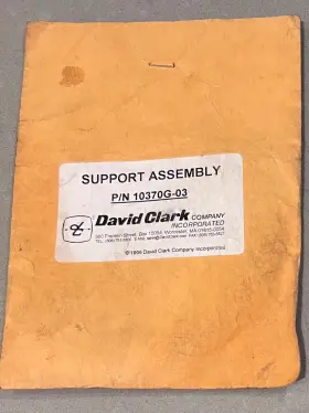 10370g-03 David Clark Company Genuine Headset Support Assembly P/n Fits Many