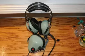12514g-02 David Clark Company 66b835 Ramp Maintenance Ground Support Headset P/n Used