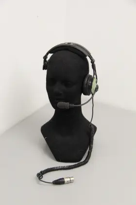 Dc-8692 David Clark Single Ear Radio Direct Headset Model Dc 8692