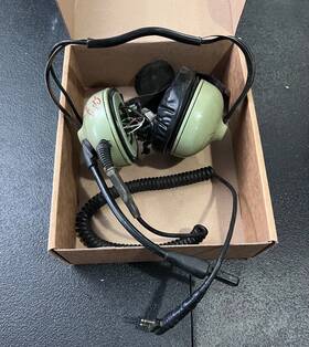 David Clark Dc3690 As-is Damaged Model Dc 3690 Over-the-head Headset