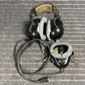 H-133c David Clark H-133c/a1c Vintage Military Aviation Headset Microphone Straightaway