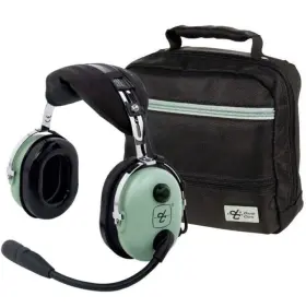 H10-135s David Clark H10-13s Headset W Bag Nearly New Pilot Aviation Flying