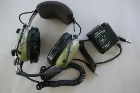H10-13hx David Clark Aviation Headset Untested