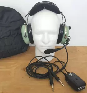 H10-13x David Clark Active Noise Reduction Aviation Headset - Dual Plugs Ga Anr