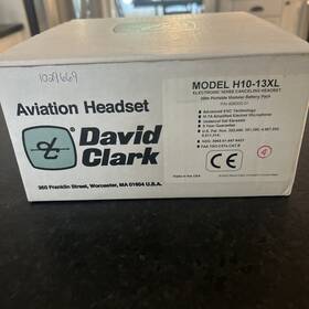 David Clark H10-13xl Aviation Headset Model Electronic Noise Canceling