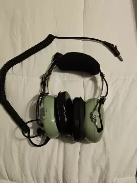 David Clark H10-66 Military Aviation Headset Requires New Cord