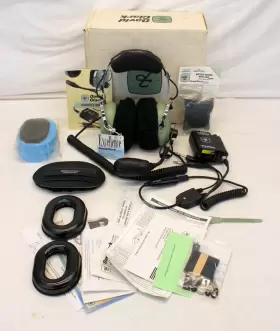 H10-76xl David Clark Model Enc Noise Cancelling Aviation Headset Plus Upgrades