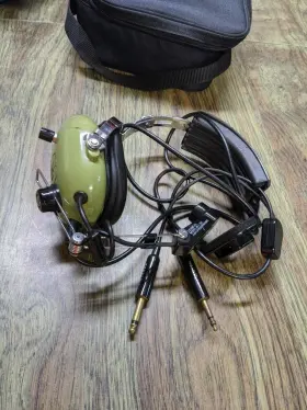 David Clark H10-91 Model Aviation Headset See Description