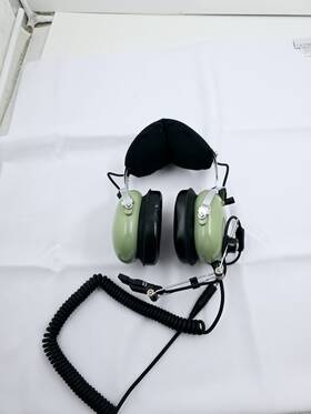David Clark H1077 Vtg H10-76 Aviation Headset