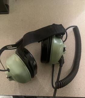 David Clark H2640-07 Headset Model H6240-07. Tested And Good Working Condition