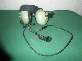 H33040 David Clark H3340 Aviation Headset Tested And Working
