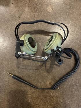 David Clark H3341 Behind The Head Headset With Microphone No Ear Pads