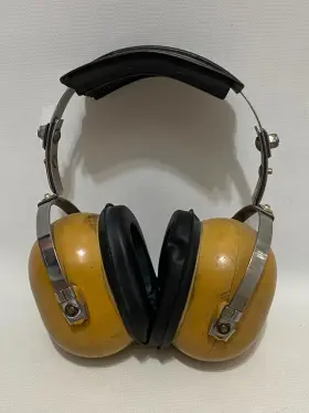 Usn-86 David Clark H3392 Vintage Silencio Flight Deck Protection Headphones