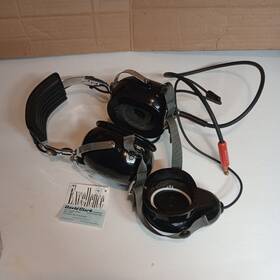 David Clark Hsc-61c Vintage Headset Wired Headphones And Enclosed Microphone