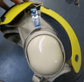David Clark Mil-h-81735b 7-3/4 Flight Crew Deck Helmet Very Lightly Used 2016