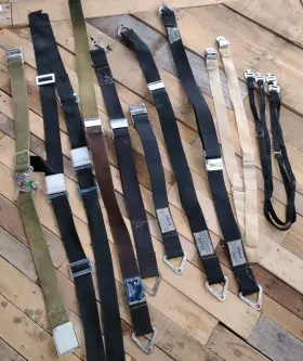 Fda-2470 Davis Aircraft Cummings & Sander American Safety 50s Military Airplane Seatbelts