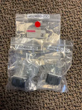 Ms24660-23d Diamond Aircraft Sealed Switch P/n