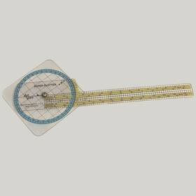 Dorcliff Aerocrafts 13-03473 Unbreakable Super Plotter Rotating Azimuth Aviation Navigation Pilot Airplane