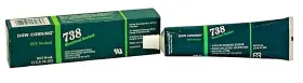 Rtv738-30z Dow Corning Rtv738 Electrical Silicone Sealant - 3oz White