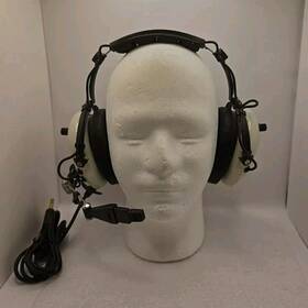 Dre Communication Co. Dre-1000 Vintage Aviation Headset 1000 Tested Working Great - Euc