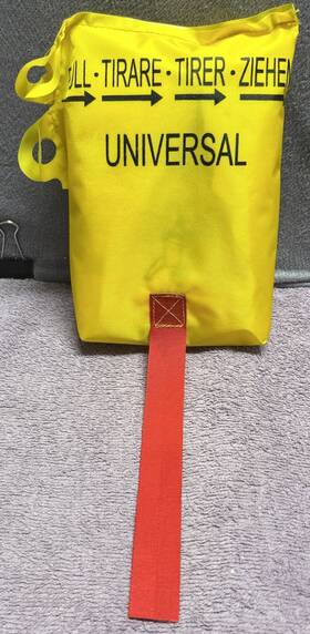 Eam Worldwide Aic-35 Aviation Life Preserver And Container -reinspection Date Dec 2033 New