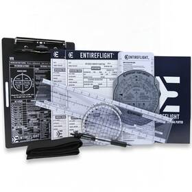 Entireflight Ef-kb-cc-e6bfp-bndl Student Pilot Aviation Kneeboard E6b Flight Computer Bundle
