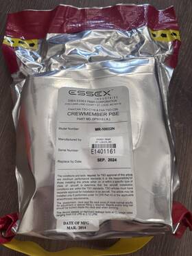 Essex Mr10022n Crewmember Protective Breathing Equipment Pbe