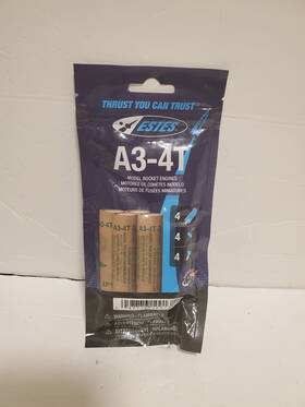 Estes 1/2a3-4t 1/2 A3-4t Model Rocket Engines. New Never Opened