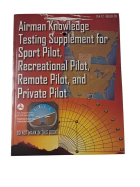 Faa-ct-8080-2h Faa Airman Knowledge Testing Supplement - Sport Private And Recreational Pilot