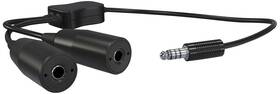 Faro Aviation 609456615457 - Aircraft Pilot Helicopter Adapter Converts Ga Headset To P