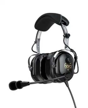 Faro-g2-blk Faro G2 Pnr Lightweight Headset Mp3/audio Compatible Standard Ga Dual Plug
