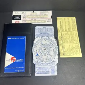 Ibf-1 Felsenthal Dalton E6b Computer Pilots Folder Instructions Aviation Weather Repor
